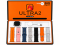 Ultra 2 Smart Watch 7-in-1 Gift Box 6 Straps