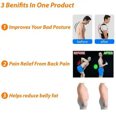 Nylon Posture Corrector Belt