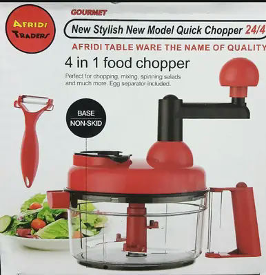 Manual Food Chopper and Easy Kitchen Prep Tool