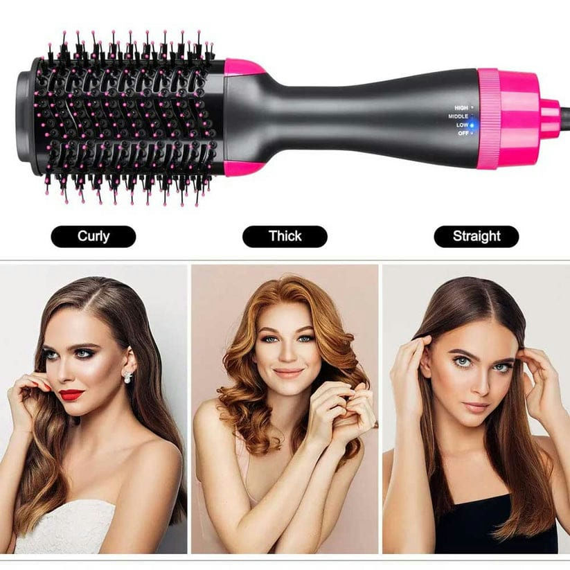 4-in-1 Hot Air Brush  Hair Dryer & Styler