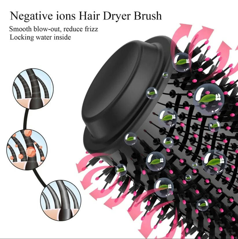 4-in-1 Hot Air Brush  Hair Dryer & Styler