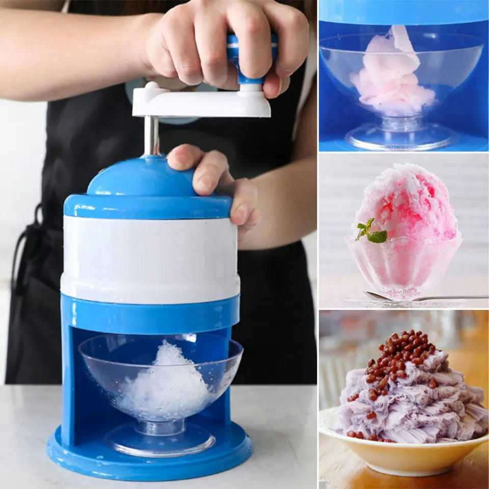 FrostGlide Hand-Crank Ice Crusher