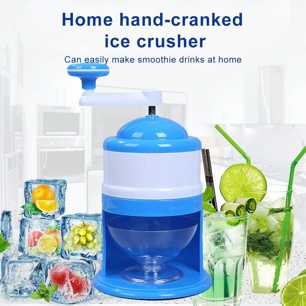 FrostGlide Hand-Crank Ice Crusher