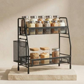 Black Stainless Steel Kitchen Organizer 1 Pc
