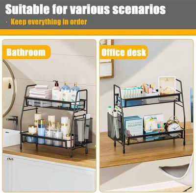 Black Stainless Steel Kitchen Organizer 1 Pc