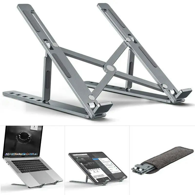 Folding Adjustable Aluminum Laptop Stand