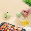 2-in-1 Oil Sprayer Bottle 400ML Kitchen Cooking Tool