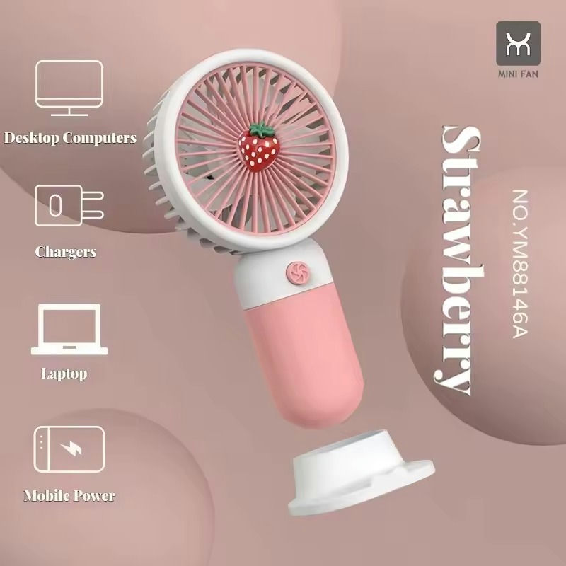 Rechargeable Mini Handheld Fan  Portable USB Fan