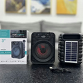 Rugged Solar Bluetooth Speaker and Rechargeable Portable Speaker